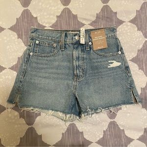 Madewell relaxed denim shorts